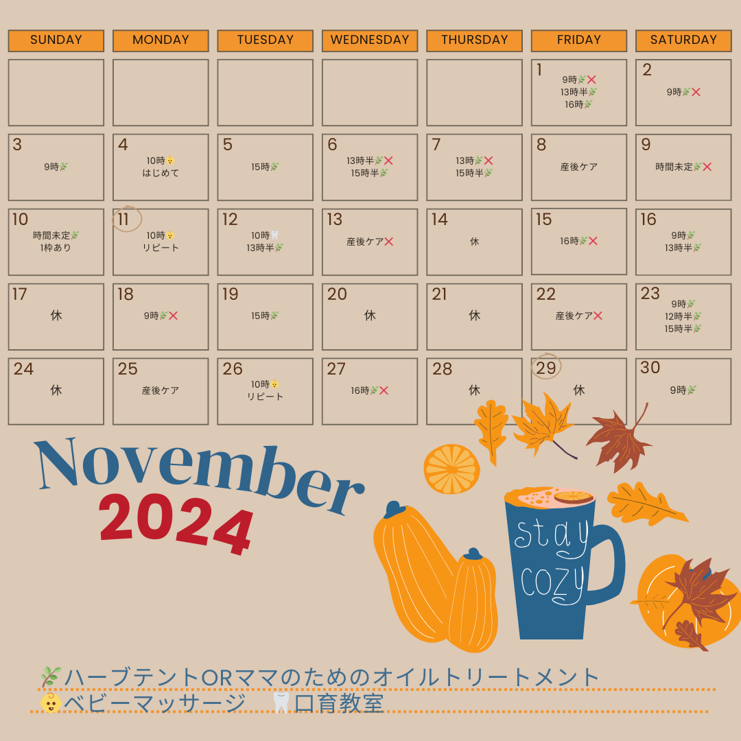 11月予定